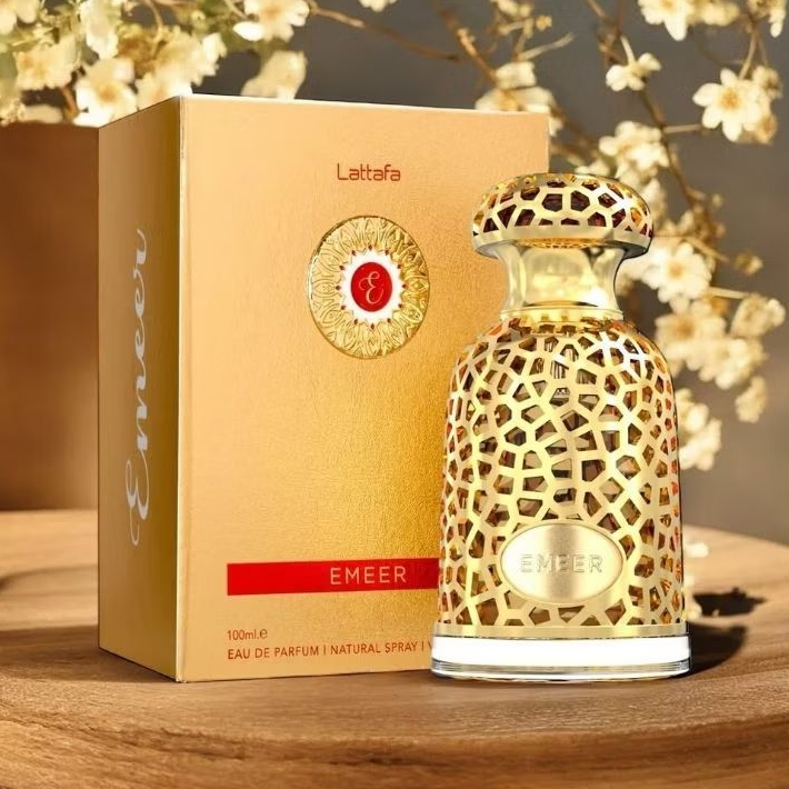 Lattafa Emeer - Caixa e frasco