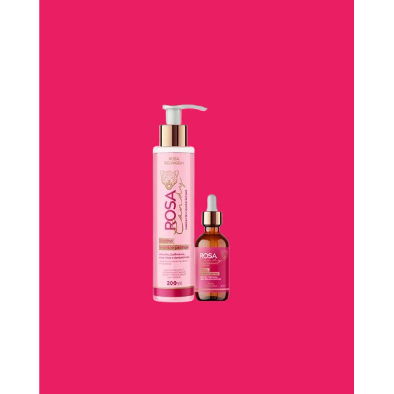 Kit Rosa Candy Rosa Selvagem | Shopee Brasil