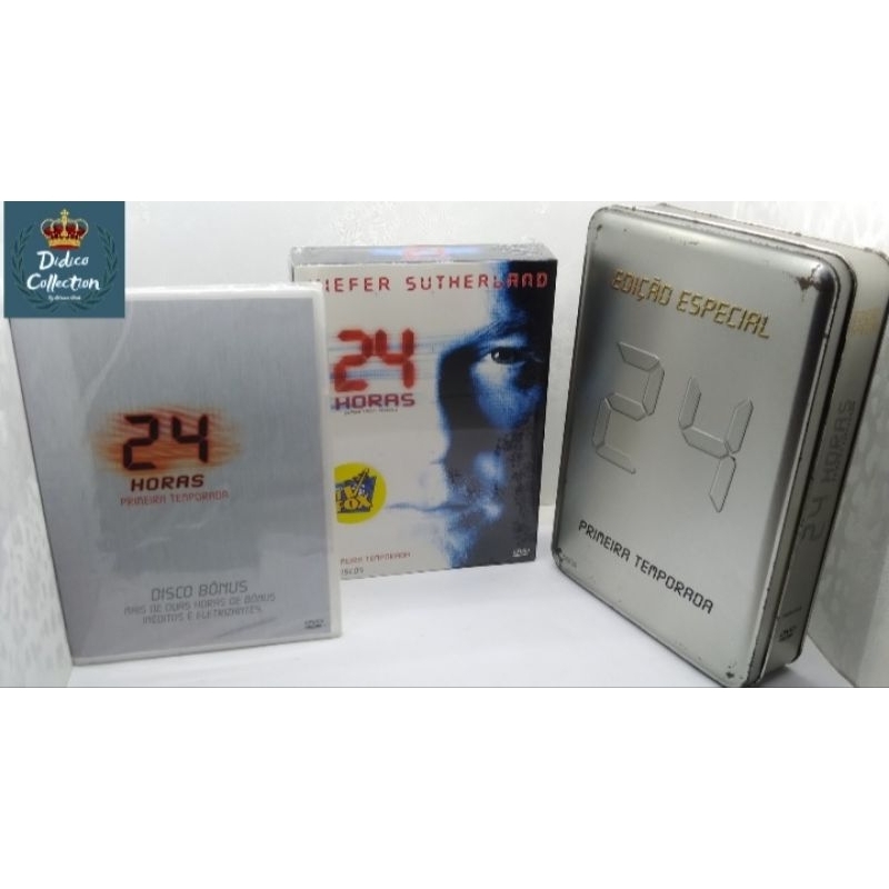 Box DVD 24 Horas Primeira Temporada Completa Edição Especial de
