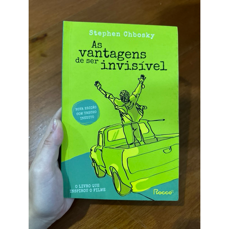 As Vantagens de Ser Invisível - Stephen Chbosky | Shopee Brasil