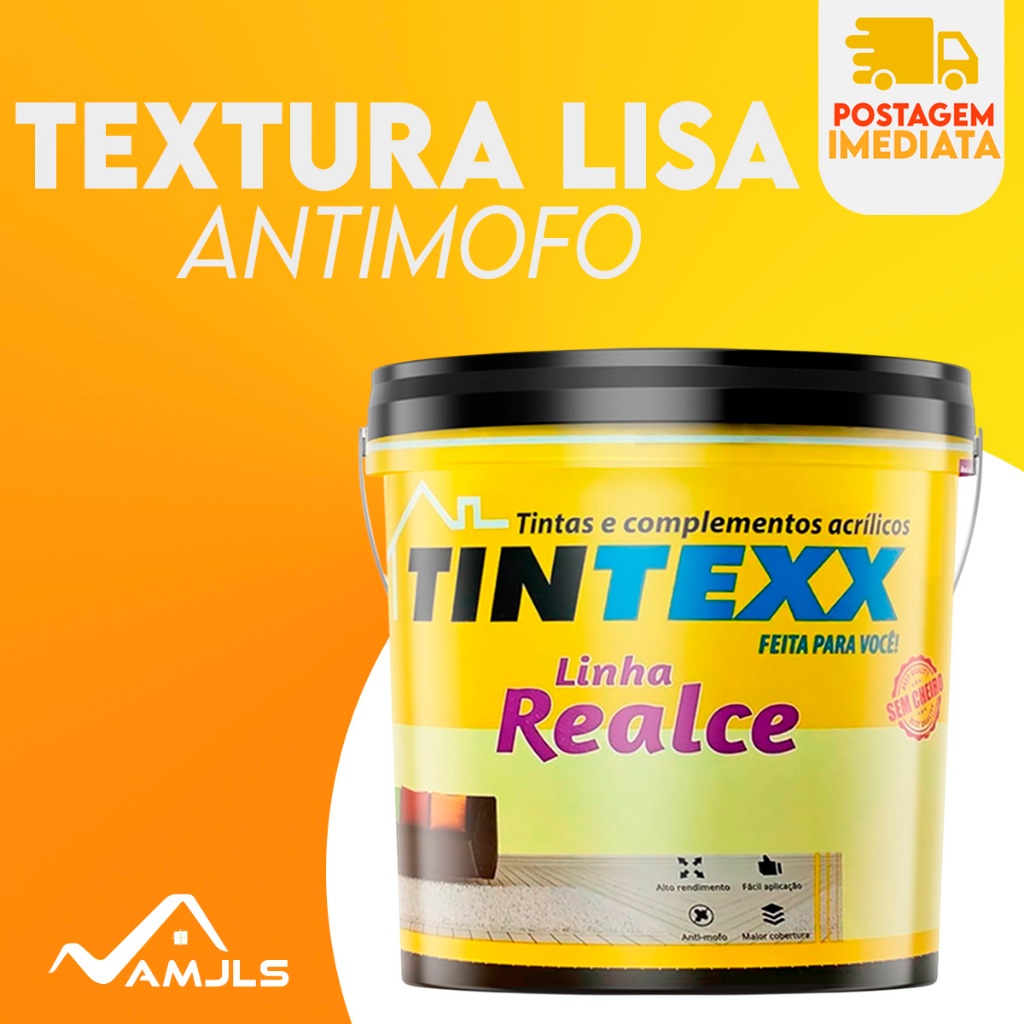 TEXTURA LISA 25Kg - Uso Interno e Externo - Antimofo Hidrorepelente ...