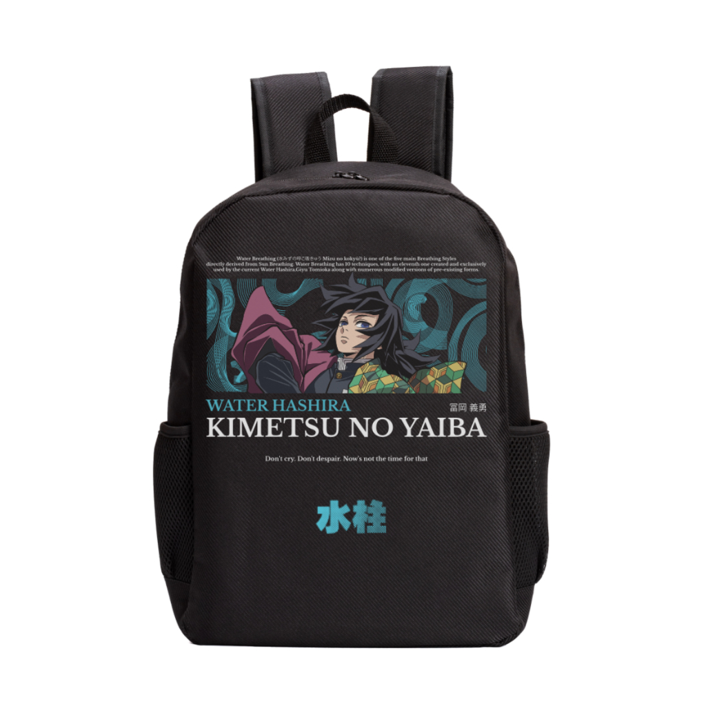 Mochila Masculina Feminina Escolar Trabalho Casual Anime Demon