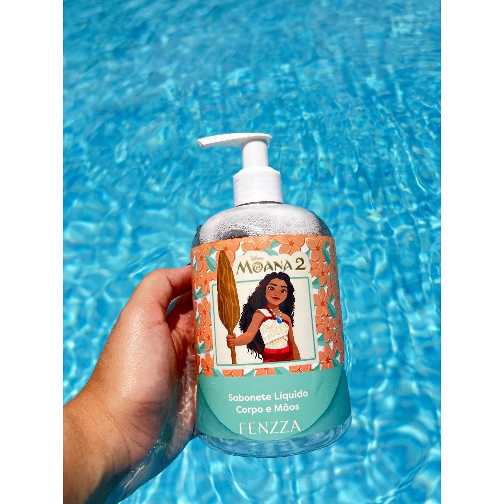 Kit C/ 8 Produtos De Skincare Moana 2 Fenzza Disney Lançamento