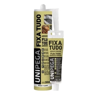 Selante Adesivo Fixa Tudo 280ml e 50ml Branco Unipega