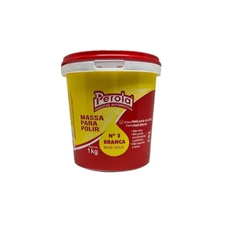 Massa para Polir Base Água nr. 2 - 1 KG. Pérola