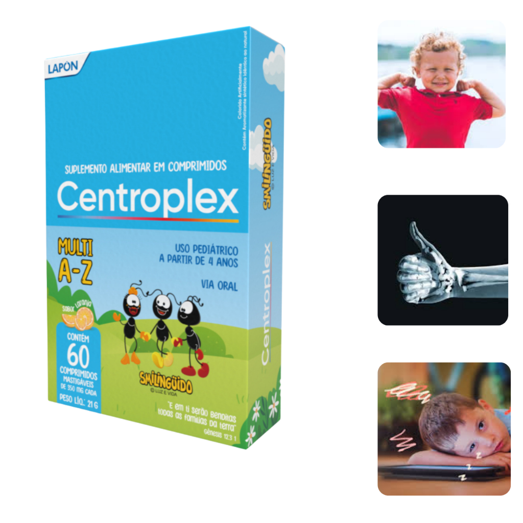 Multi A Z Kids Sabor Laranja Vitamina Centroplex Smilingüido | Shopee ...