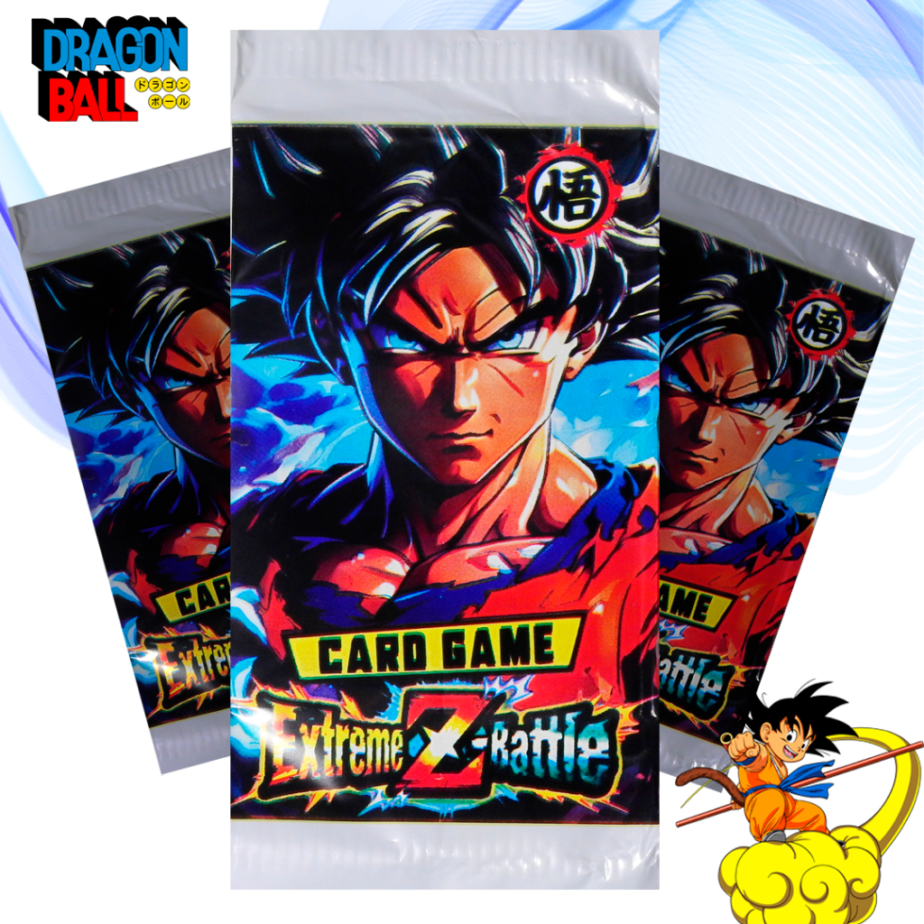 400 Pacotinhos de Cards Dragon Ball Extreme Z Battle = 1.600 400 Pacotinhos de Cards Dragon Ball Extreme Z Battle = 1.600