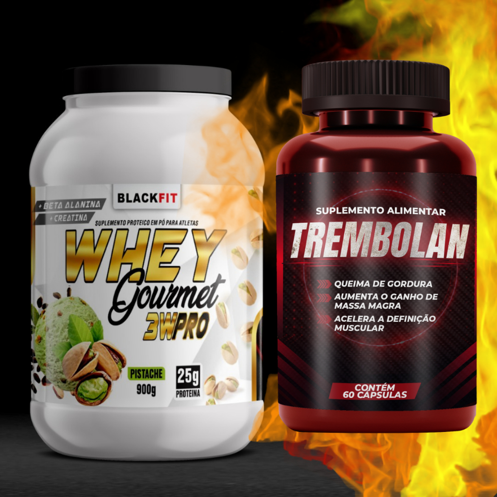 KIT WHEY + TREM-MASS Ganho de Massa Supremo | Shopee Brasil