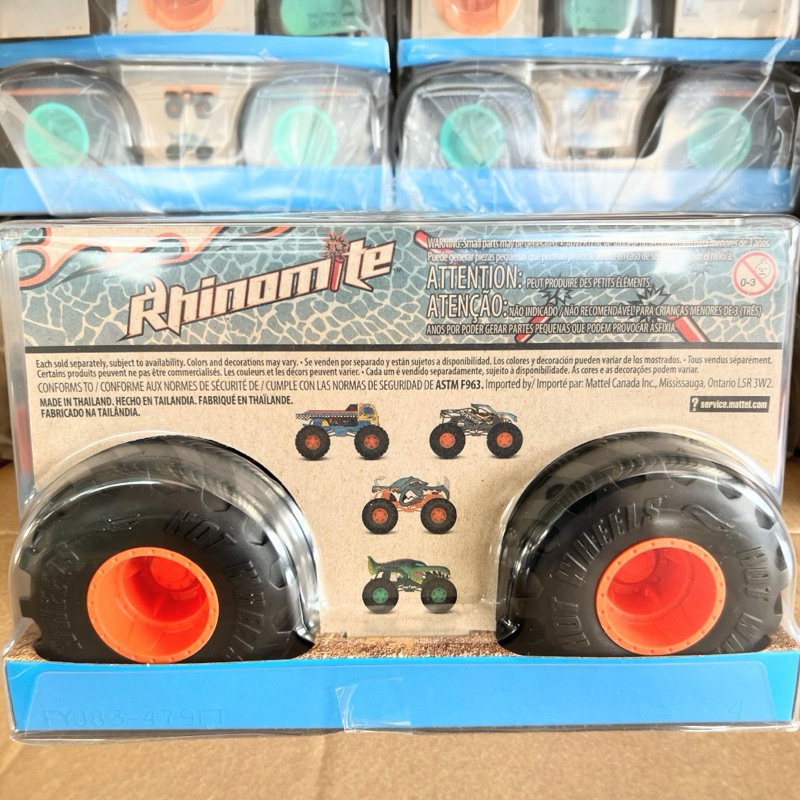 Hot Wheels Monster Trucks Gigante Rhinomite Rinoceronte #HTM85