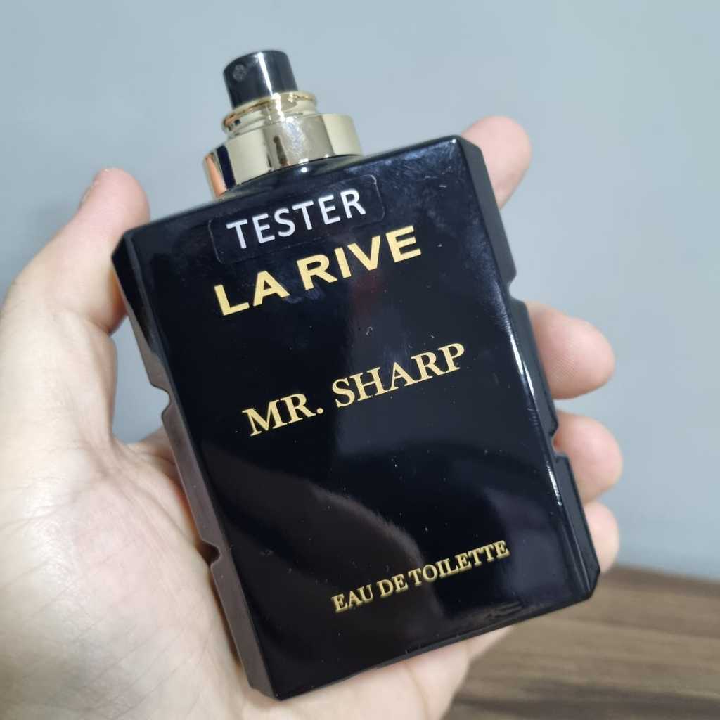 PERFUME LA RIVE MR SHARP EDT 100ML NOVO ORIGINAL SEM TAMPA E SEM CAIXA ...