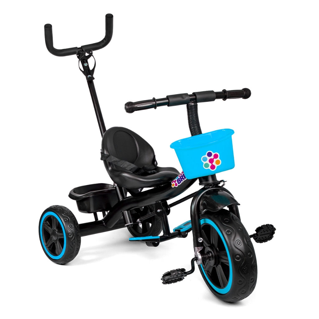 TRICICLO INFANTIL MOTOCA COM OU SEM HASTE 2 EM 1 PEDAL MEGA COMPRAS Shopee Brasil