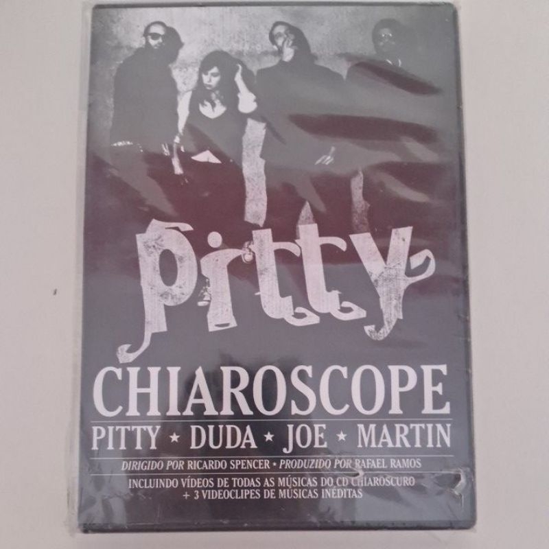DvD Pitty Chiaroscope | Shopee Brasil