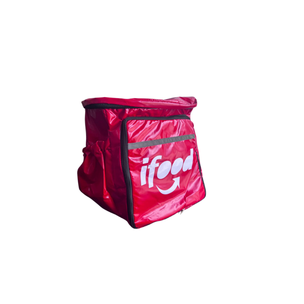 Mochila Bag Motoboy Térmica sem isopor impermeavel vermelha