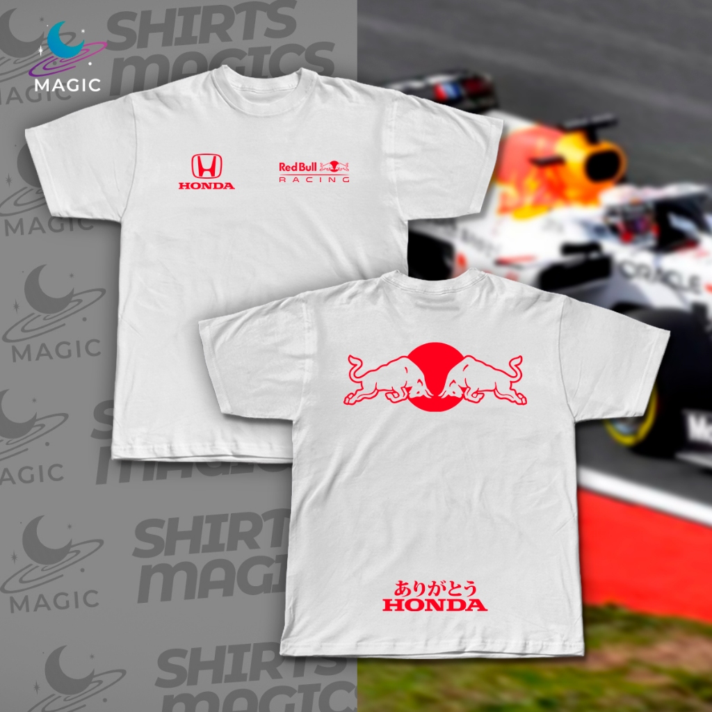 NEIGHBORHOOD×Red Bull Racing×HONDA Tシャツ Camiseta F1 Honda Red Bull - Turquia 2021 - 100% Algodão | Shopee