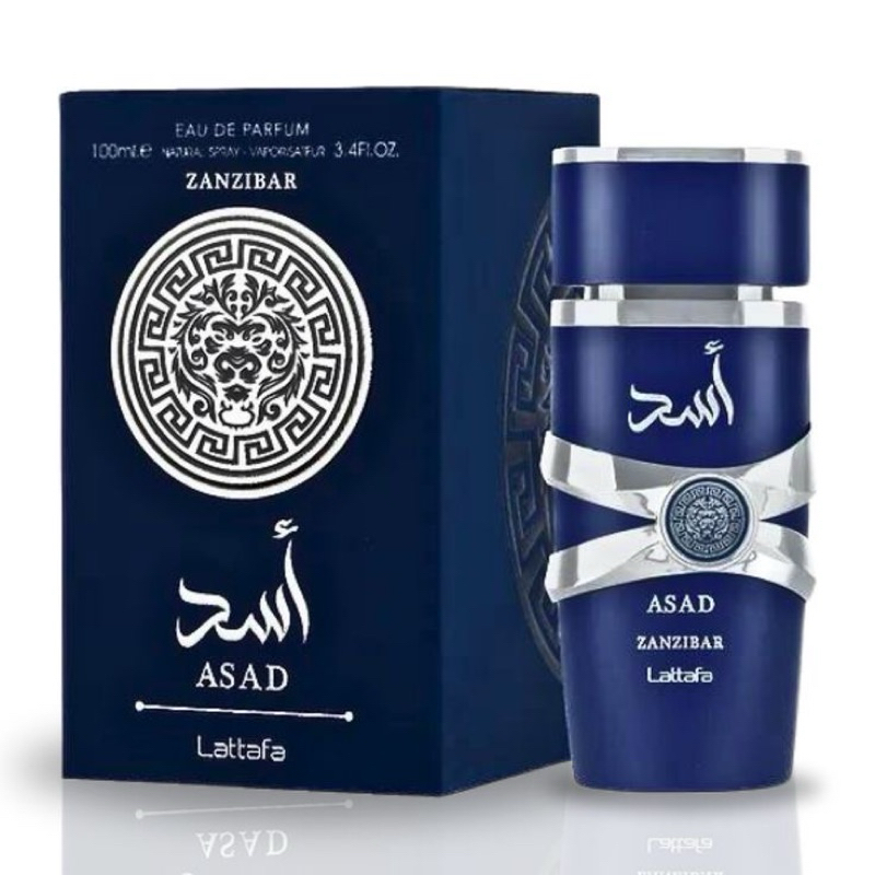 Perfume árabe Asad Zanzibar Lattafa Masculino 100ml