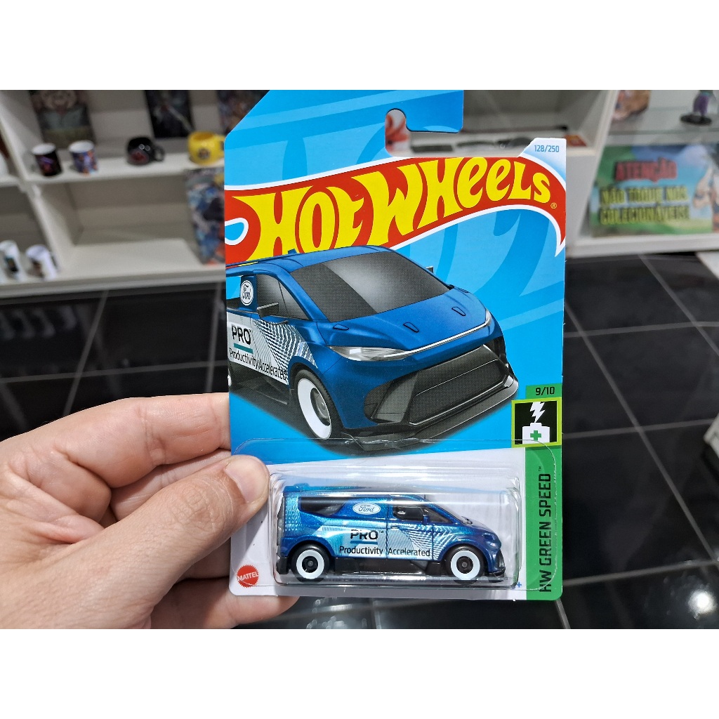 2 Hot Wheels Ford Performance Supervan 4 Set - Treasure Hunt & White Diecast Scale Models | Gift for Son, Coworker, Husband, Boyfriend