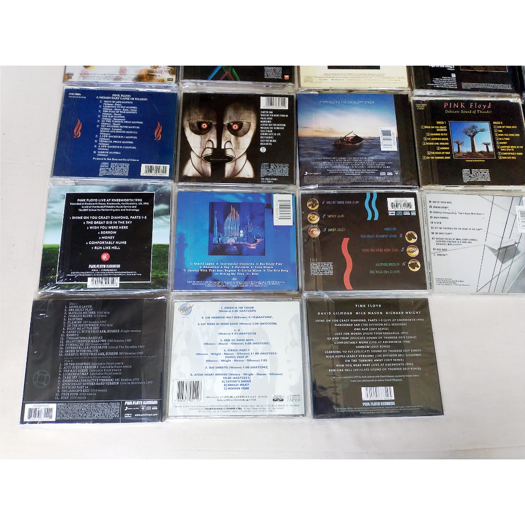 Coleção Pink Floyd 27 CDs: Discografia + Live + Coletâneas Coleção Pink Floyd 27 CDs: Discografia + Live + Coletâneas