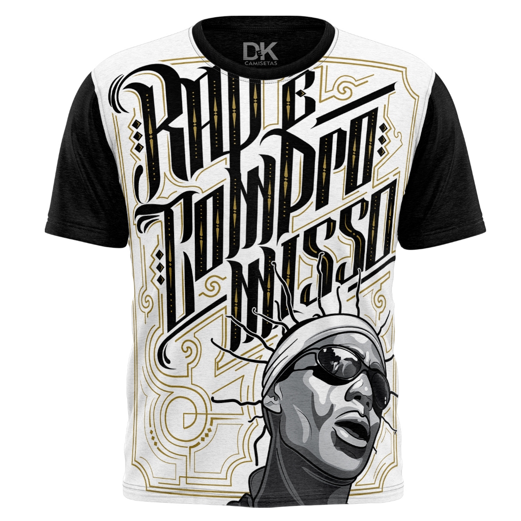 Camisa camiseta Rappers Rap hip hop 50 cent eminem racionais