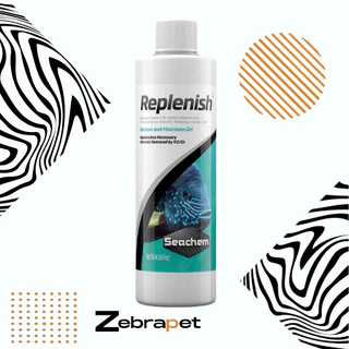 Seachem Replenish - Eleva e Mantém Dureza Geral GH