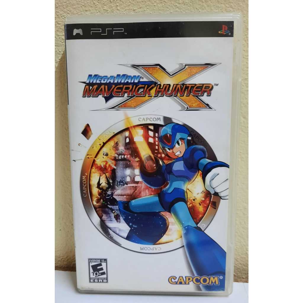 Jeu Sony PSP – Mega Man Maverick Hunter X – PAL, Complet Et Bon état