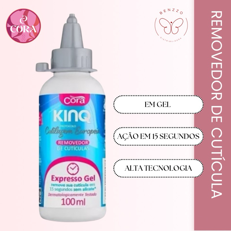 Removedor de Cutícula sem alicate Expresso Gel Cutilagem Européia Cora ...