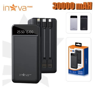 INOVA power bank 30000mah turbo viagem Carregador Portátil Universal Original Com 3 cabo de dados