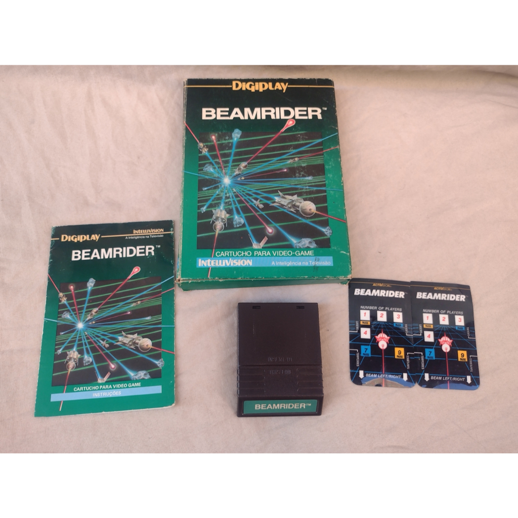 Beamrider - Cartucho Original Completo Intellivision | Shopee Brasil