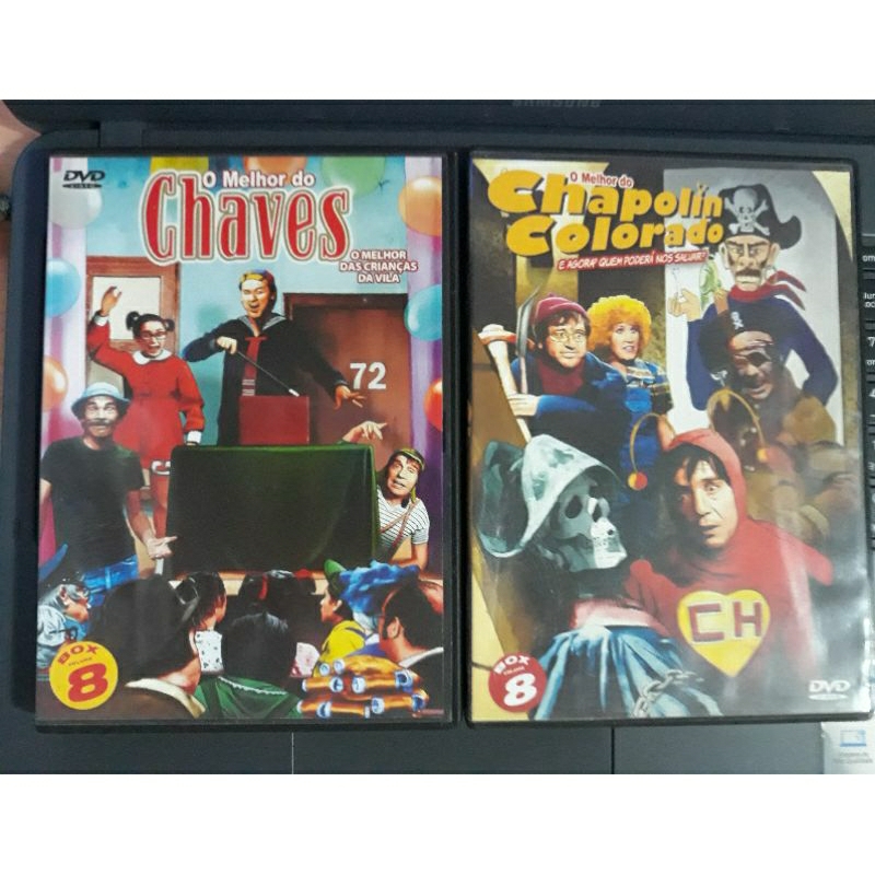 DVDs Originais-Vol.8: Chaves e Chapolin | Shopee Brasil