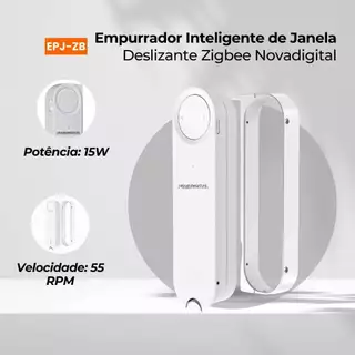 Empurrador Inteligente para Janela Deslizante Zigbee Novadigital: Automação e Conforto