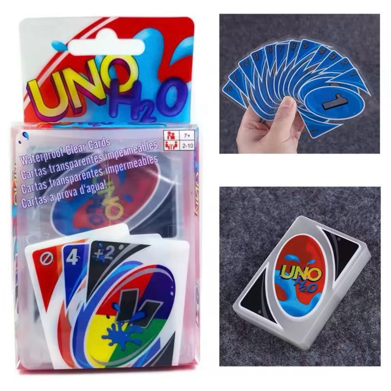 Uno H2O a Prova D´Agua Impermeável PVC Jogar em Piscinas Praias Jogo de ...
