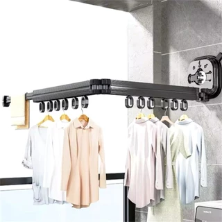 Varal Articulado Cabideiro 3 Dobras Extensão Parede Retrátil Para Roupas em Oferta na Shopee