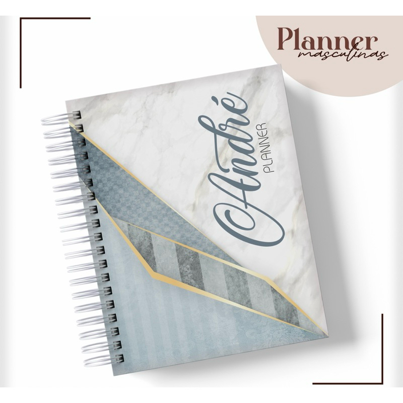 Planner Masculino 2025 Personalizado Shopee Brasil