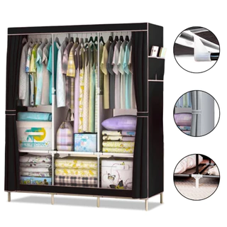 Guarda Roupa Dobrável Organizador De Roupa Armário Grande