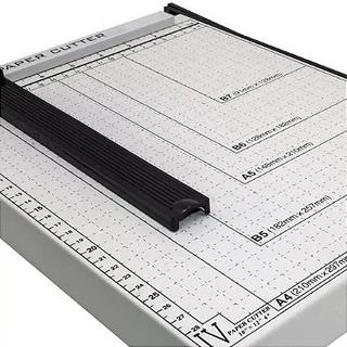 Guilhotina de Papel Corte Reto Preciso Base Metálica 30cm 10 Folhas - Lorben