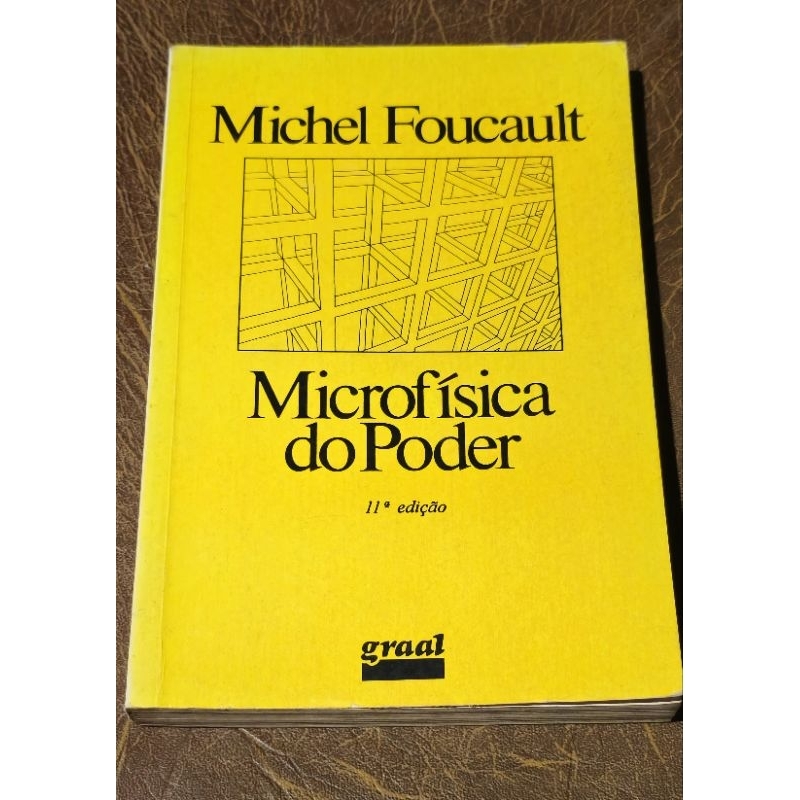 Microfísica do Poder - Michel Foucault 11 °Edição | Shopee Brasil