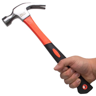 Martelo Unha Profissional Com Cabo Emborrachado Cabeça 27mm/34mm  Portátil —W-15 em Oferta na Shopee