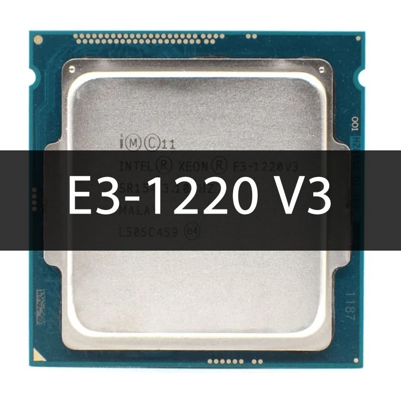Processador Intel Xeon E3 1220 V3 3.10/3.50Ghz 80W 4/4 LGA 1150 ...