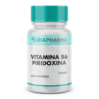 Vitamina B6 (Piridoxina) 200mg