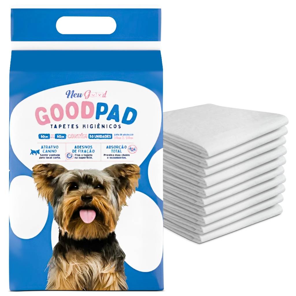 Tapete Higienico Good Pad 60x60 Com 30 Und Super Absorção | Shopee Brasil