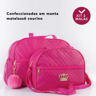 Kit Bolsa Maternidade 2 peças Varias Cores Lisas Mala Maternidade Mochila Maternidade Menino Menina em Oferta na Shopee