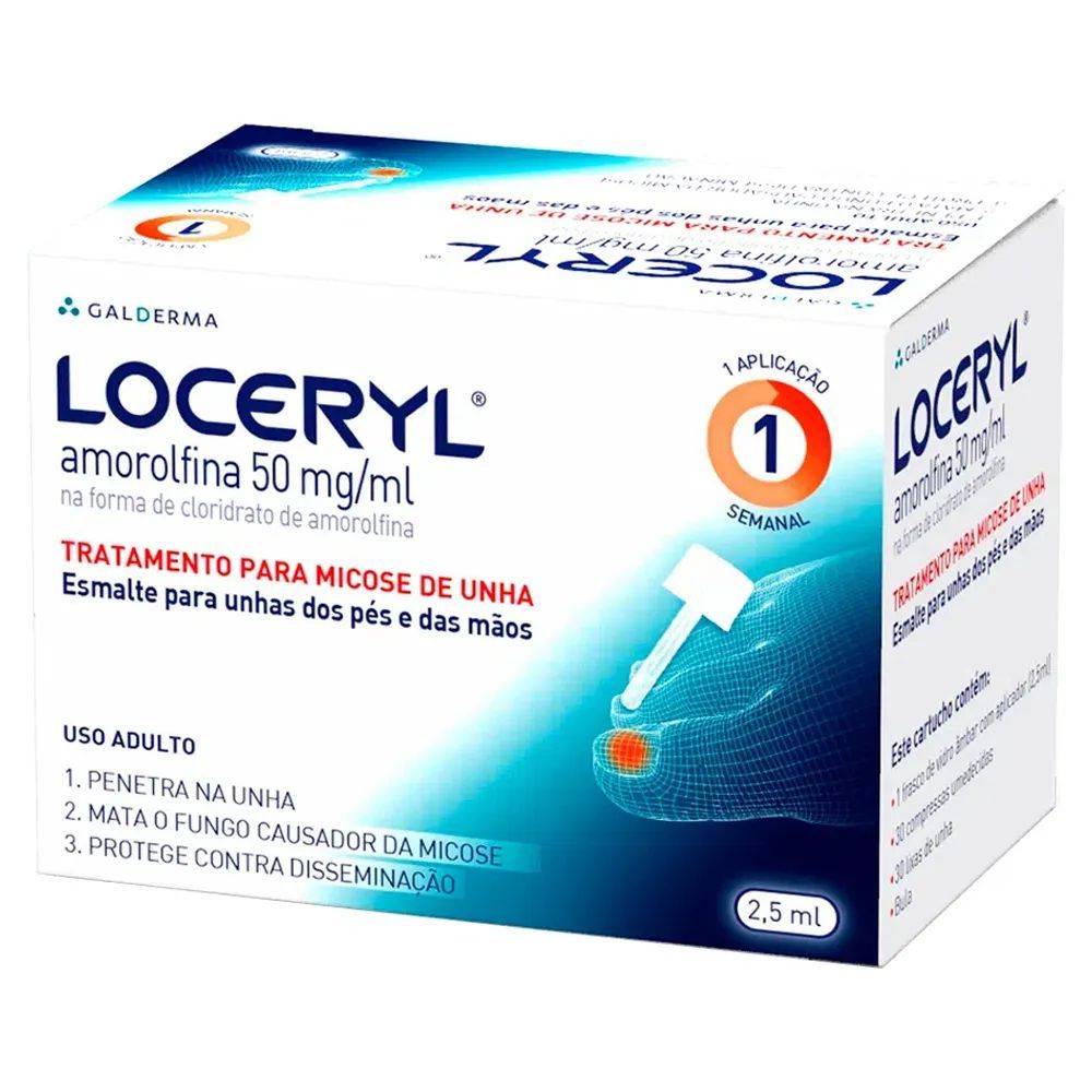 Loceryl Esmalte Tratamento Para Micose De Unha 50mg/ml 2,5ml | Shopee ...