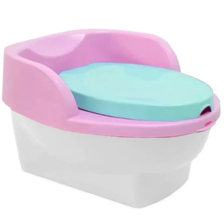 Pinico Infantil 2 em 1 Com Redutor De Assento Cardoso Toys Troninho Bebe Rosa Reforçado Penico De Transição higiênico em Oferta na Shopee