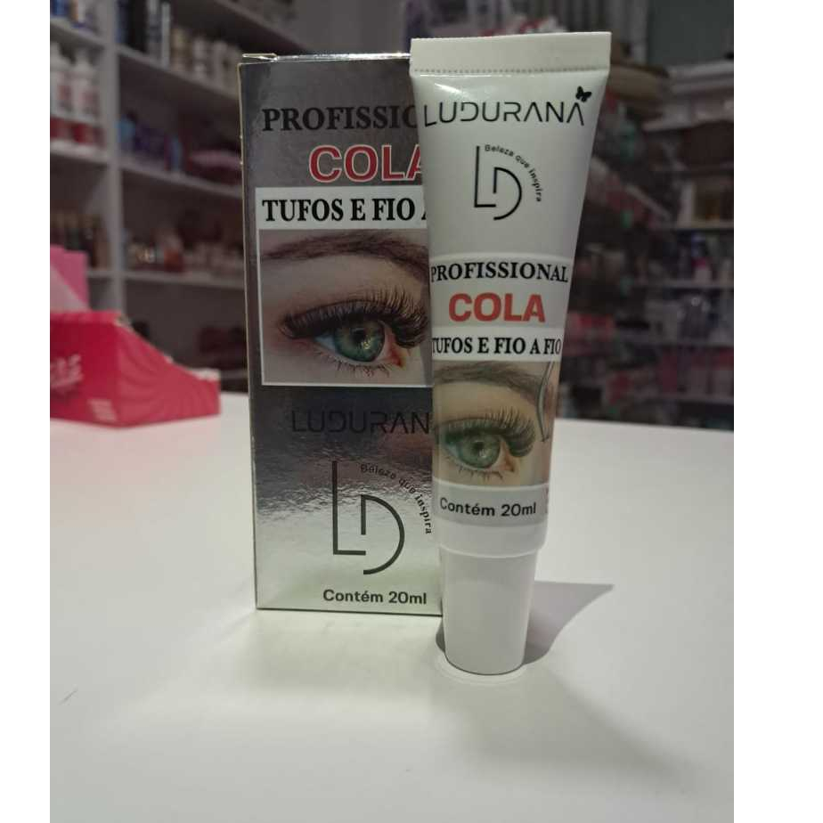 COLA CILIOS LUDURANA PROFISSIONAL TUFOS FIO A FIO E TUFINHO E FIO DE ...