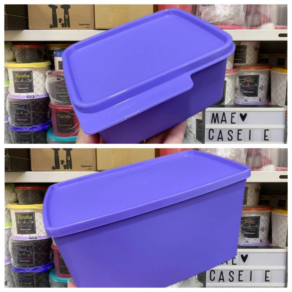 Tupperware Kit Freezer Espaçosa 3 Litros + Basic Line 500 Ml Lilás ...