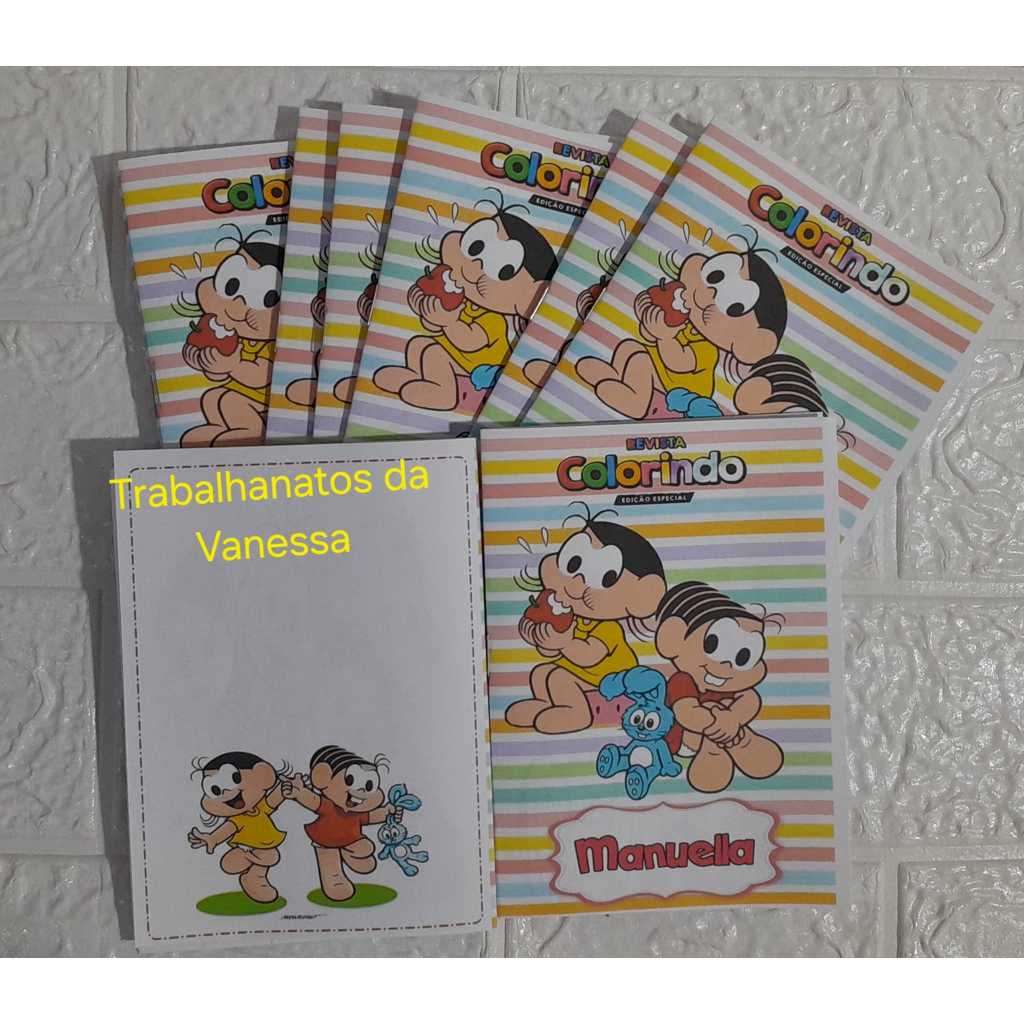 25 Mini livrinho de colorir - LEMBRANCINHA PERSONALIZADO | Shopee Brasil