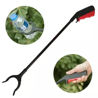 Pegador De Objetos Mão Mecânica Braço Extensor Pinça Garra Kit Com 1un/2un/3un/4un Preto Idosos E Lojas Tamanho 97cm