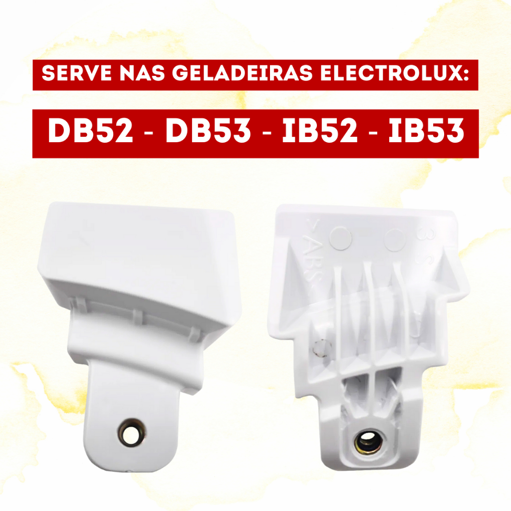 Suporte Puxador Sup Geladeira Electrolux DB53 IB52 - Original
