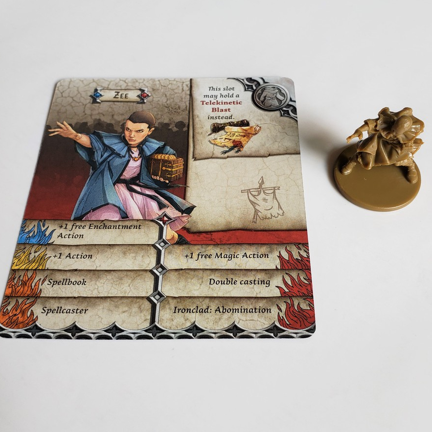Zee - Survivor | Sobrevivente - Zombicide Black Plague / Green Horde Ks