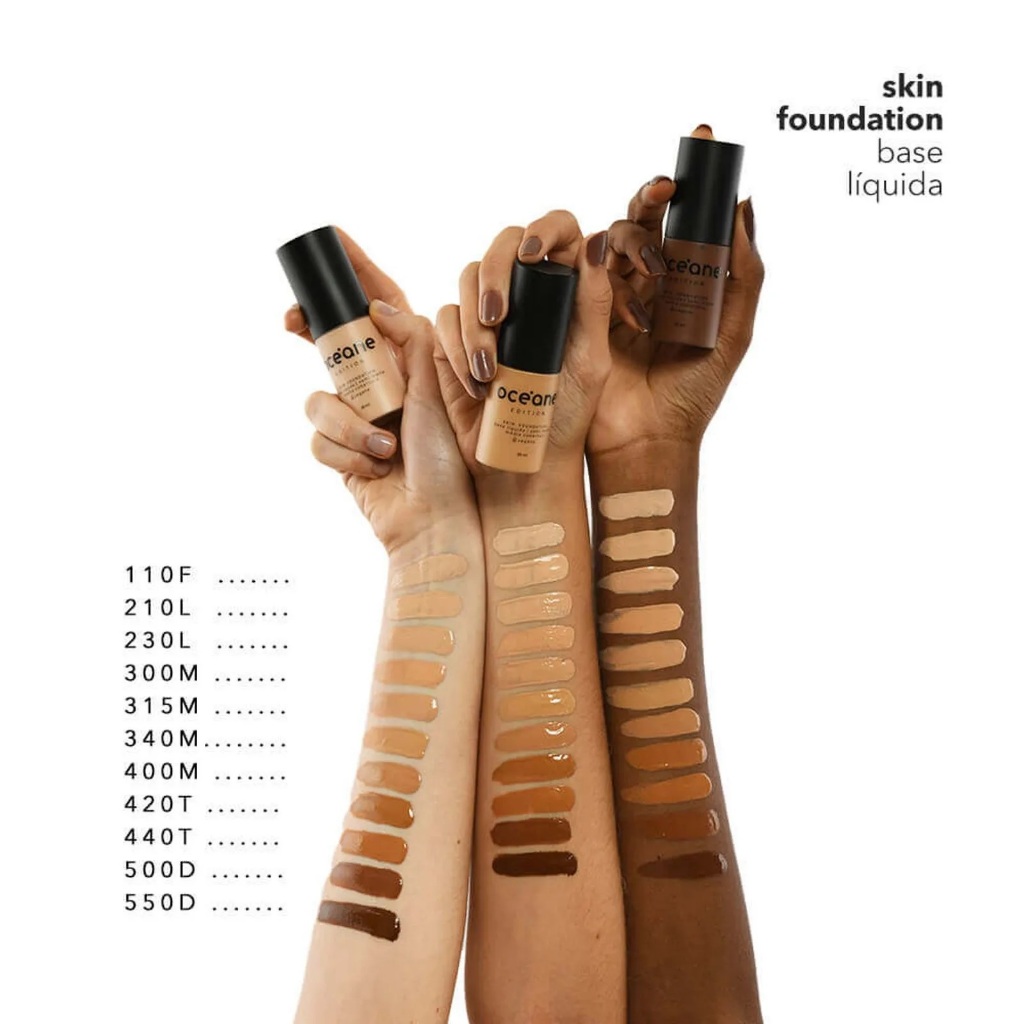 Kit Base Líquida + Corretivo Océane Edition (2 Produtos) | Shopee Brasil