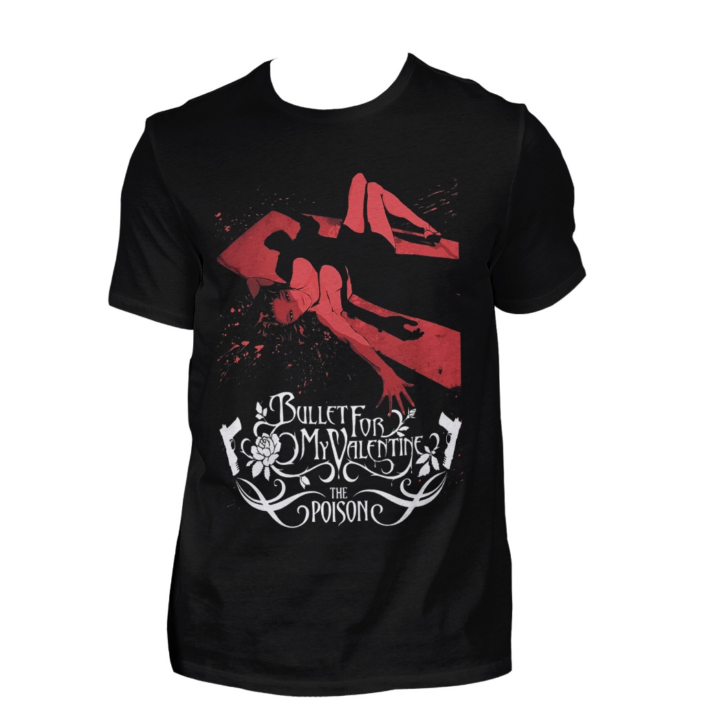 Camiseta Unissex Bullet For My Valentine The Poison Bm3 | Shopee